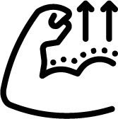 Build Muscle Icon - Κατερίνα Μπακαλάκη
