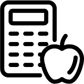 Calories Calculator Icon - Κατερίνα Μπακαλάκη